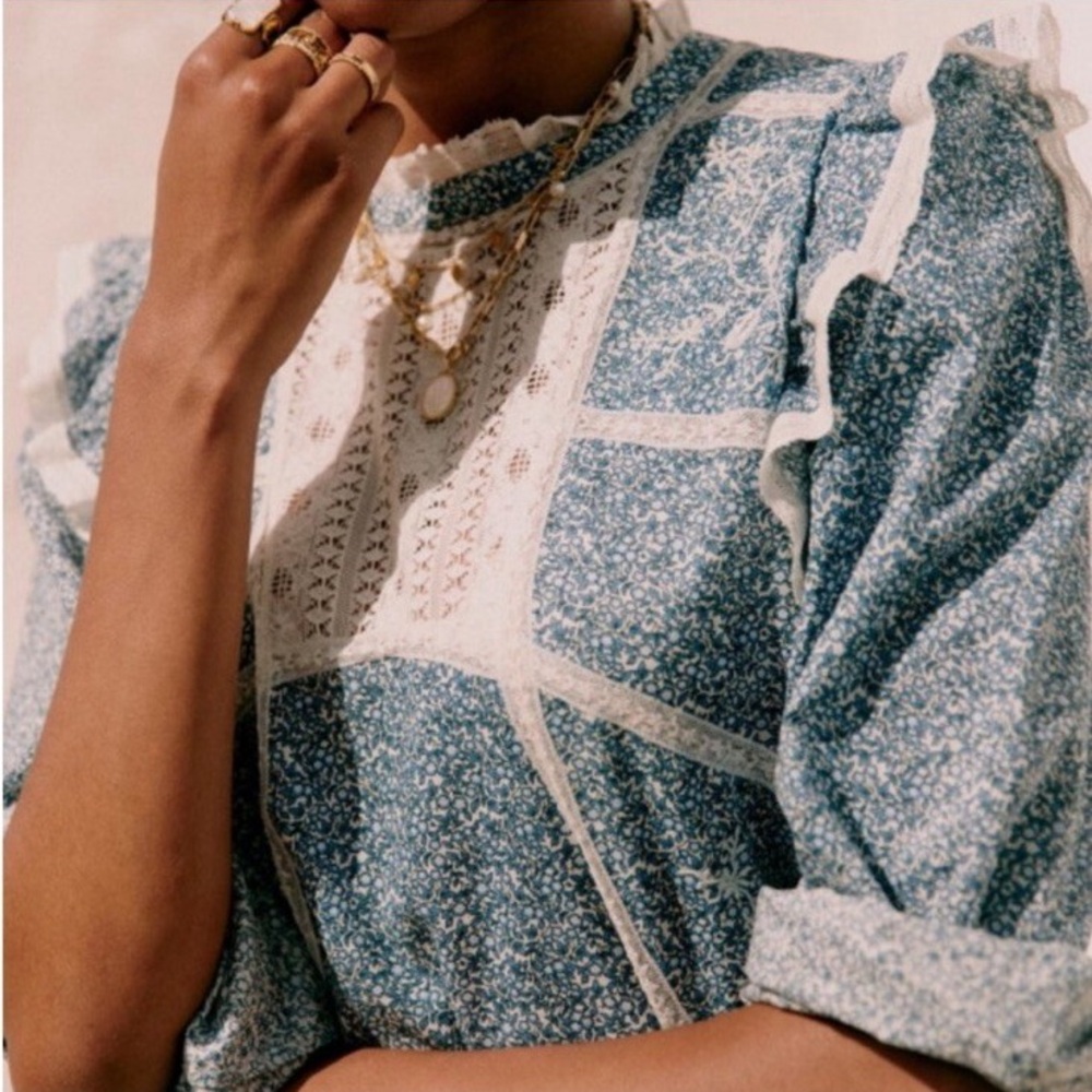 Sezane Teresa Blouse